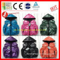 Bright surface down jacket waterproof fabric